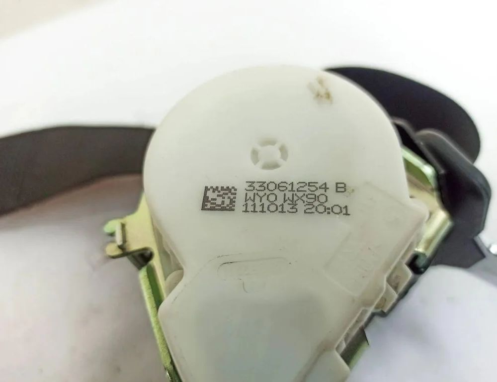 BMW 5 Series F10/F11 (2009-2017) Højre bagerste sikkerhedssele 3303100910,111013,82249,WY0WX90,33061254 32866193