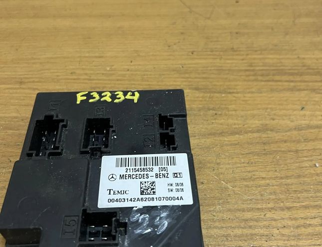 MERCEDES-BENZ E-Class W211/S211 (2002-2009) Komfort kontrolenhed 2115458532,#F3234 26042036