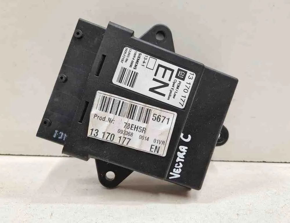 OPEL Vectra C (2002-2005) Højre bagdørs kontrolenhed 78EH5R,13170177 32717071
