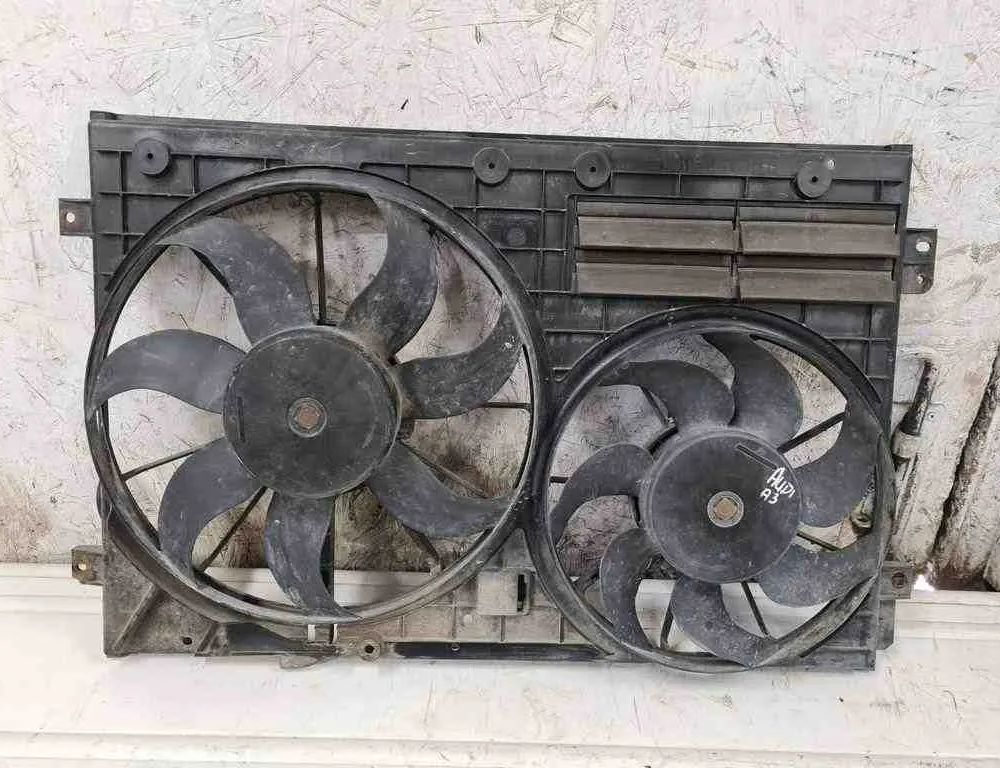 AUDI A3 8P (2003-2013) Motor Køleblæser Køler 1K0121207,1K0121207BC,1K0121205A 32720713