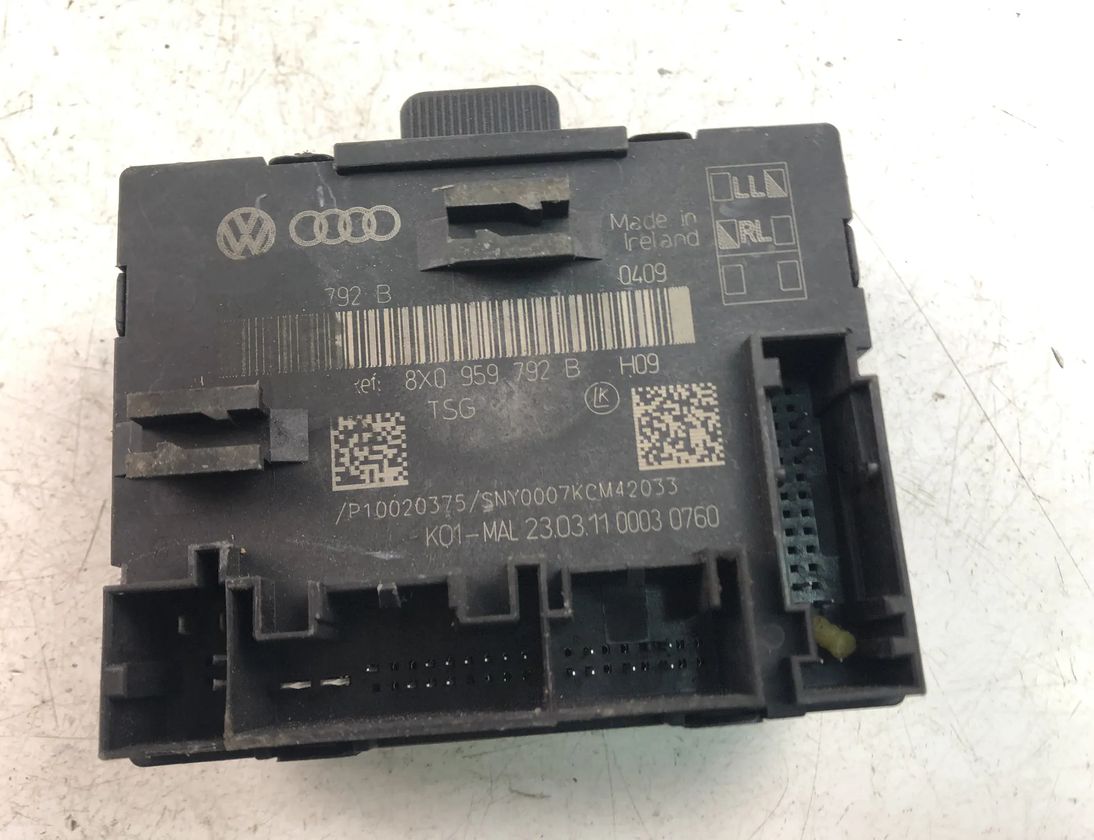 AUDI A1 8X (2010-2020) Styreenhed 8X0959792B 17489480