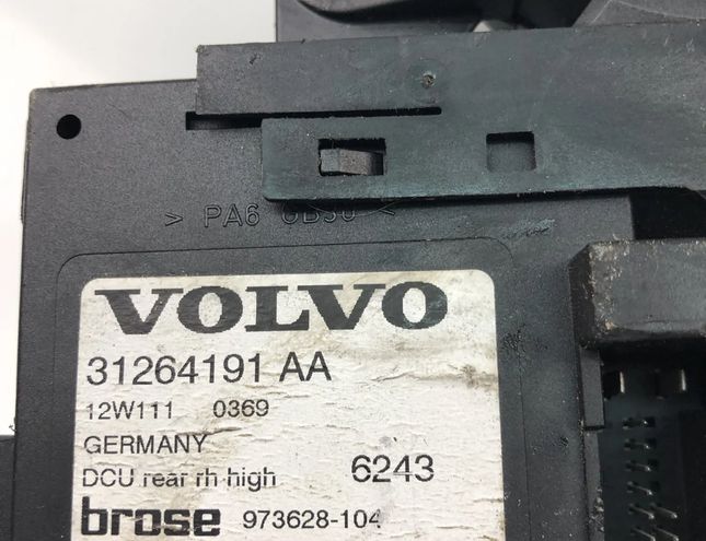 VOLVO S40 2 generation (2004-2012) Forreste højre dør Vindueskontrolmotor 979040-101 25842389