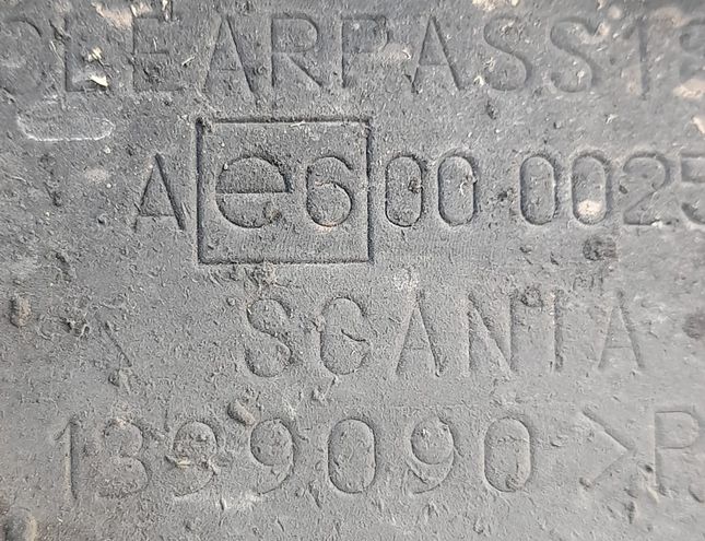 SCANIA L,P,G,R,S series (2016) D23 (2015-2023) Højre bagskærm 2668247,2302631,1947557,1399090,2712437 32053195