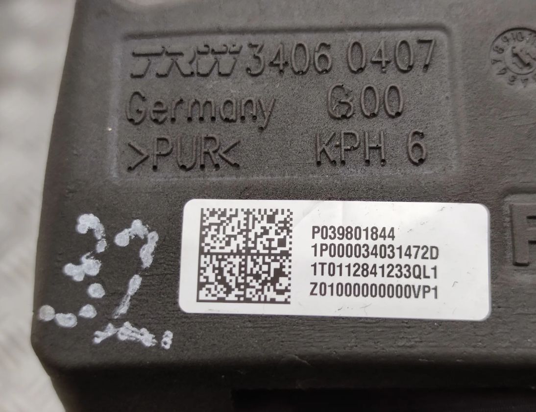 VOLVO XC60 1 generation (2008-2017) Højre bagerste sikkerhedssele P039801844,34060407,34024991D,340332922C,34031472 17679530