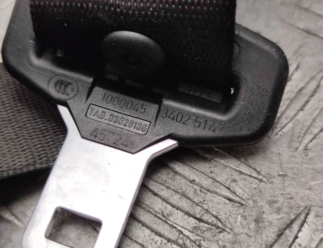 BMW 5 Series F10/F11 (2009-2017) Højre bagerste sikkerhedssele 33061254,34075808,9163237 26009757