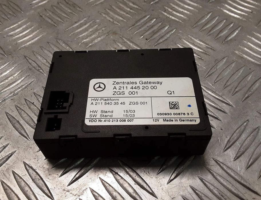 MERCEDES-BENZ E-Class W211/S211 (2002-2009) Gateway kontrolenhed A2114452000 28387703
