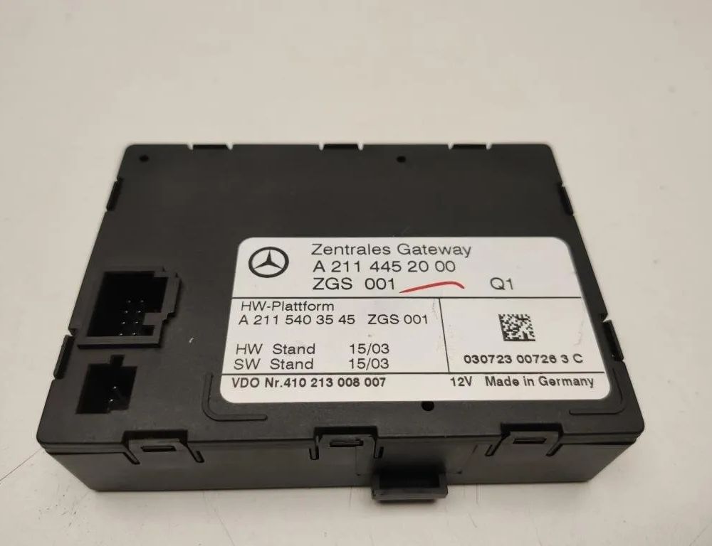 MERCEDES-BENZ E-Class W211/S211 (2002-2009) Gateway kontrolenhed A2114452000 31983394