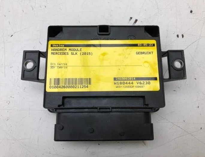 MERCEDES-BENZ SLK-Class R172 (2011-2020) Håndbremse kontrolenhed 2469003014,2469017905 18082585