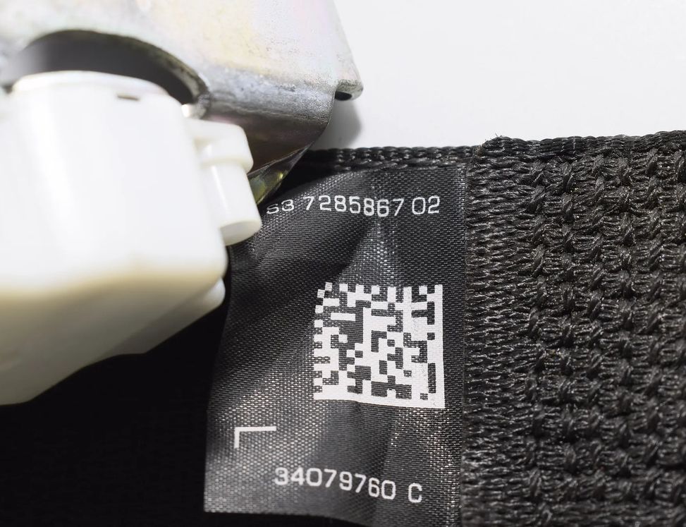 BMW 5 Series F10/F11 (2009-2017) Bagerste venstre sikkerhedssele 7285867 3361515