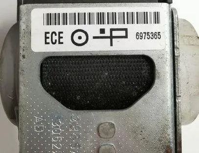 BMW 5 Series E60/E61 (2003-2010) Højre bagerste sikkerhedssele 305279799001,050106,3052985 24717886