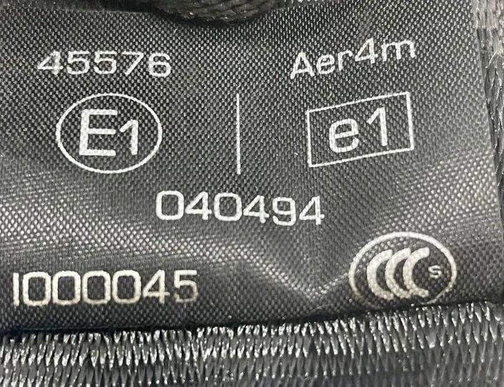 AUDI A3 8P (2003-2013) Højre bagerste sikkerhedssele 8P0857805,33054502,C020911Y662748 24726041