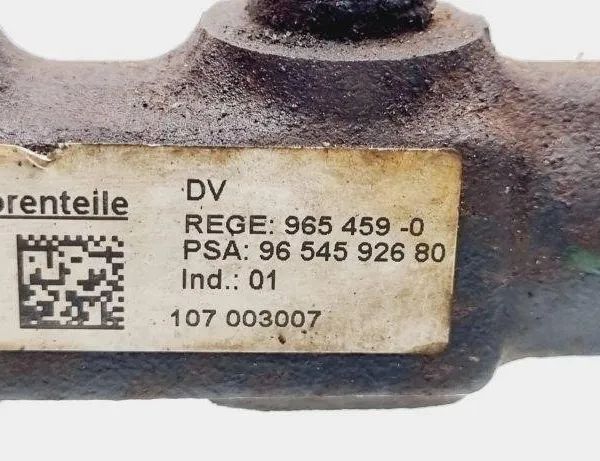 CITROËN Berlingo 2 generation (2008-2023) Brændstofskinne 9654592680 31086059