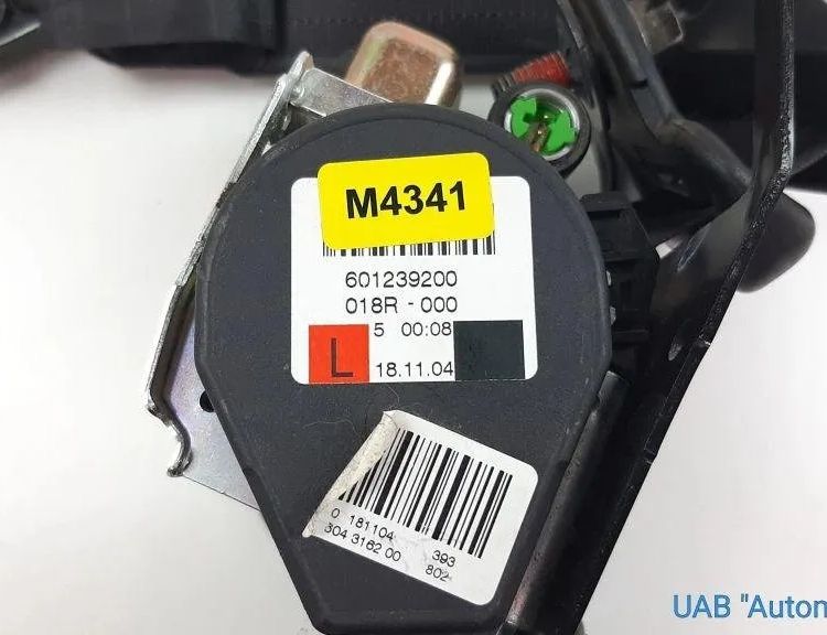 VOLVO XC90 1 generation (2002-2014) Bagerste venstre sikkerhedssele M4341,601239200 31910823