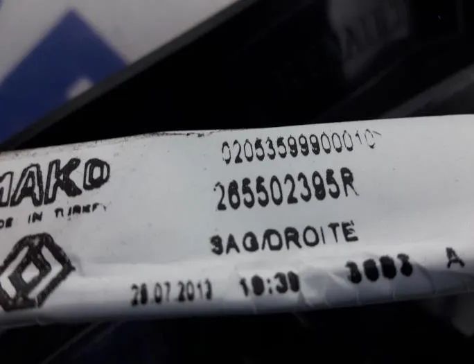 RENAULT Clio 4 generation (2012-2020) Højre side bagklap Baglygte 265502395R,265502395R0 26955581