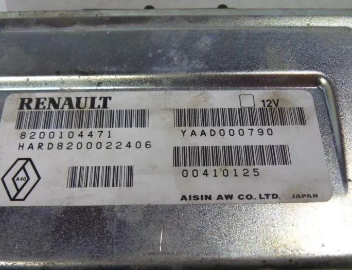 RENAULT Laguna 2 generation (2001-2007) Gearkasse kontrolenhed 8200512207,8200104471,8200230395,8200274910,8200306333,YAAD000790 27655136