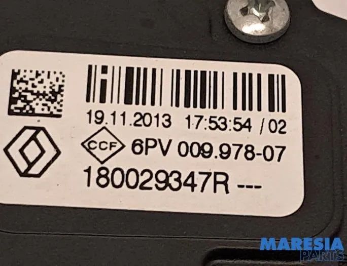 RENAULT Clio 4 generation (2012-2020) Gaspedal 180029347,180029347R 28619035