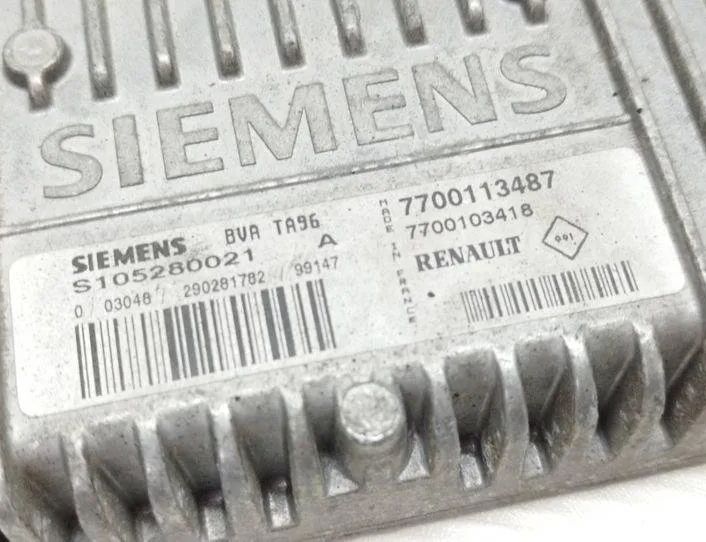 RENAULT Clio 2 generation (1998-2013) Gearkasse kontrolenhed 7700113487,S105280021,7700103418 22694045