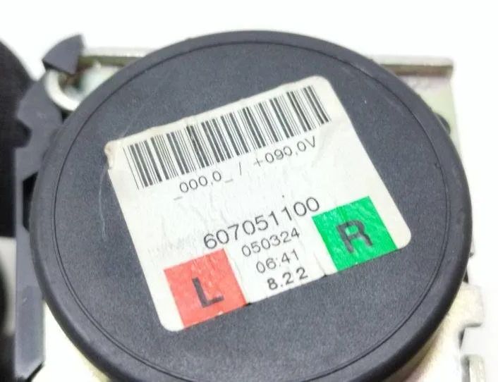 BMW 1 Series E81/E82/E87/E88 (2004-2013) Højre bagerste sikkerhedssele 607051100,050324 22696297