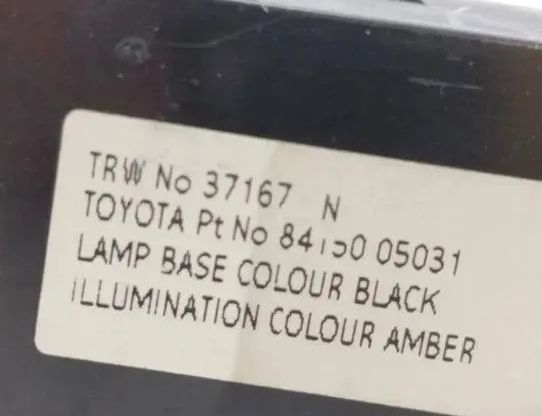 TOYOTA Avensis 2 generation (2002-2009) Afbrydere 8415005031,37167 23033675