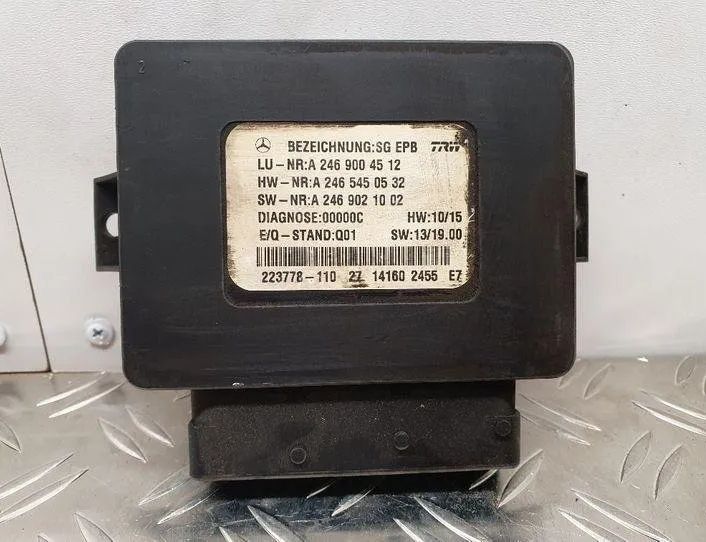 MERCEDES-BENZ A-Class W176 (2012-2018) Håndbremse kontrolenhed A2469004512,223778110 24159148