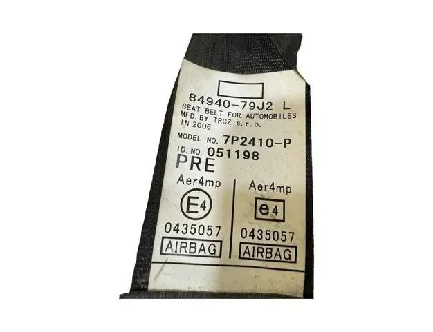 SUZUKI SX4 1 generation (2006-2014) Venstre forreste sikkerhedssele 8494079J2,051198,7P2410P 26560093