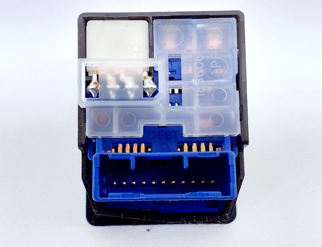 TOYOTA Auris 1 generation (2006-2012) Kontakt til spejljustering 769747D,654-1J17,183639 22762513