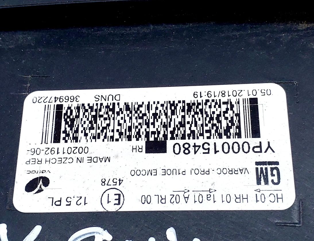 OPEL Grandland X 1 generation (2017-2023) Forlygte forreste højre 366947220,YP00015480 25737549