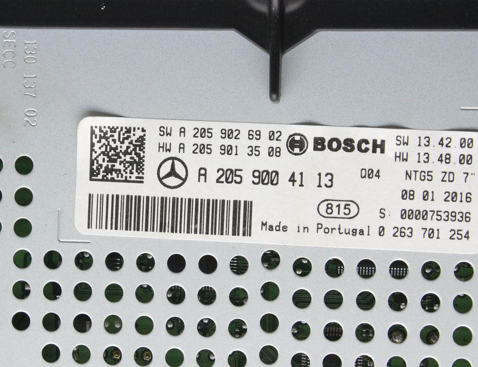 MERCEDES-BENZ C-Class W205/S205/C205 (2014-2023) Info display A2059004113 31651661