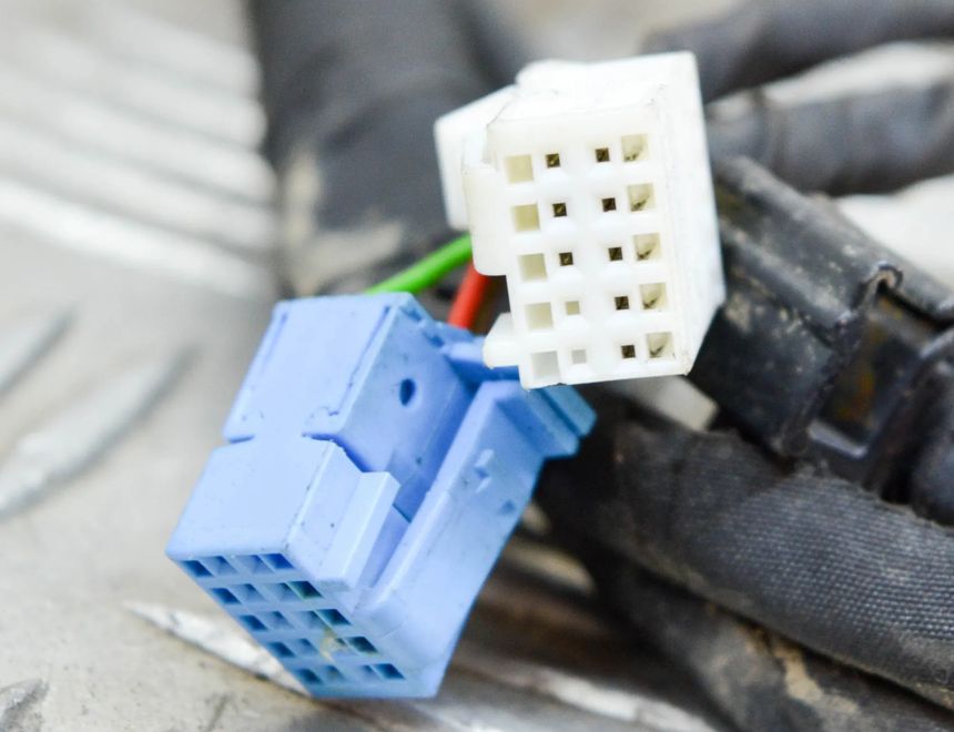 MERCEDES-BENZ C-Class W205/S205/C205 (2014-2023) Bageste parkeringshjælp ledninger A0225452426 13863499