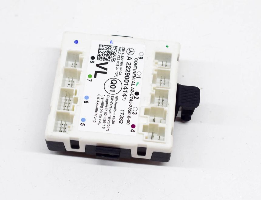 MERCEDES-BENZ GLC Coupe C253 (2016-2019) Forreste venstre dør kontrolenhed A2229001414,A2229023213,A2229015403 14001546