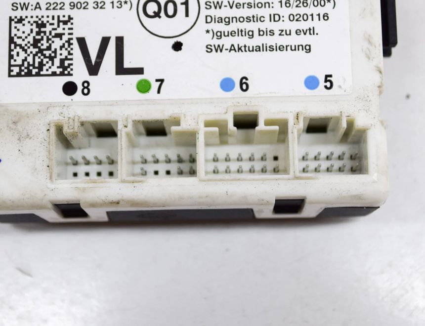 MERCEDES-BENZ GLC Coupe C253 (2016-2019) Forreste venstre dør kontrolenhed A2-C745-2850-8-00,A2229015403,A2229023213,A2229001414 14540604