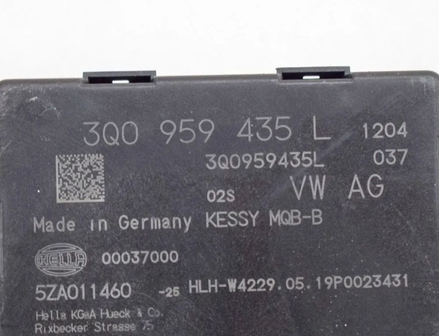 SKODA Fabia 3 generation (2014-2021) Nøglefri kontrolenhed 3Q0959435L,5ZA011460 21482463