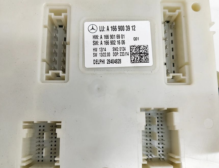 MERCEDES-BENZ GL-Class X166 (2012-2015) Komfort kontrolenhed A1669003912,A1669016901,A1669021606,28404828 28250200