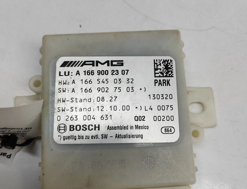 MERCEDES-BENZ M-Class W166 (2011-2015) PDC parkeringsafstandskontrolenhed A1669002307,A1665450332,A1669027503,0263004631 32092438