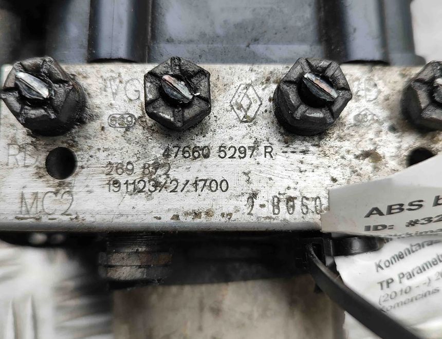 OPEL Movano 2 generation (B) (2010-2021) ABS pumpe 476605297R,2B0S091,269872 32547342