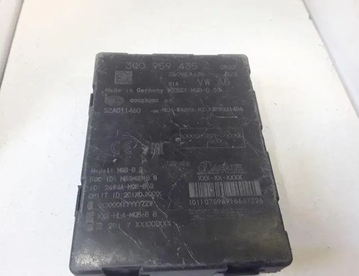 VOLKSWAGEN Passat Variant 1 generation (2010-2024) Andre kontrolenheder 3Q0959435,5ZA011460 25474827