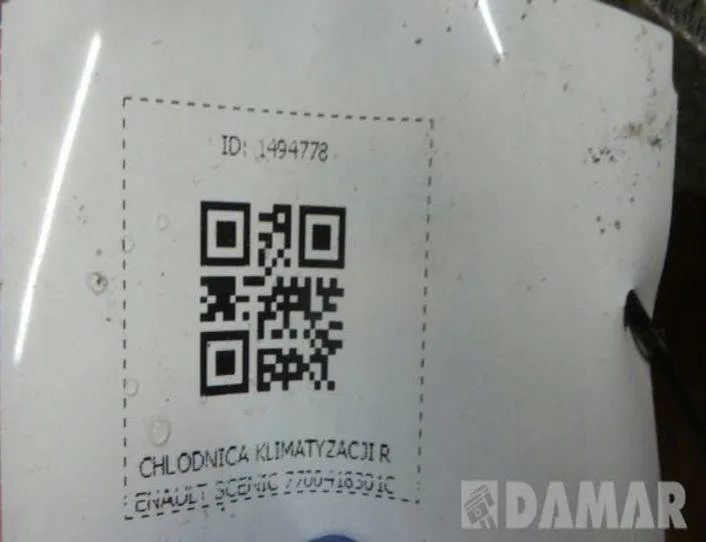 RENAULT Scenic 1 generation (1996-2003) A/C radiator 7700418301C 27197151