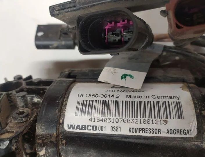 VOLKSWAGEN Phaeton 1 generation (2002-2016) Suspensionskompressor 3D0616005H,15155000142 27038227