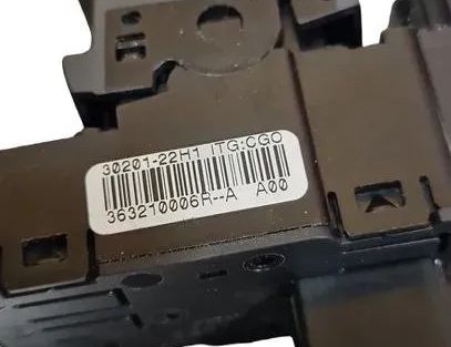 RENAULT Scenic 3 generation (2009-2015) HÄndbremse knap 363210006R,3020122H1 27114961