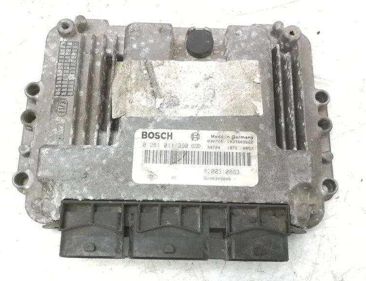RENAULT Megane 2 generation (2002-2012) Motorkontrolenhed ECU 8200349846,0281011390 30492547