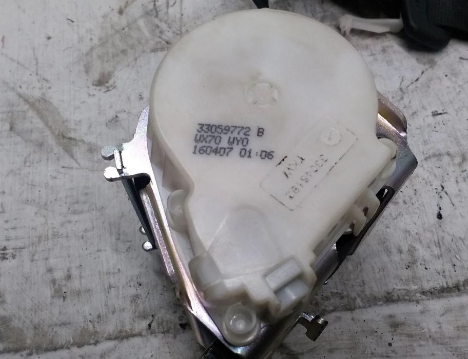 VOLKSWAGEN Passat B6 (2005-2010) Bagerste venstre sikkerhedssele 33059772B 27618675