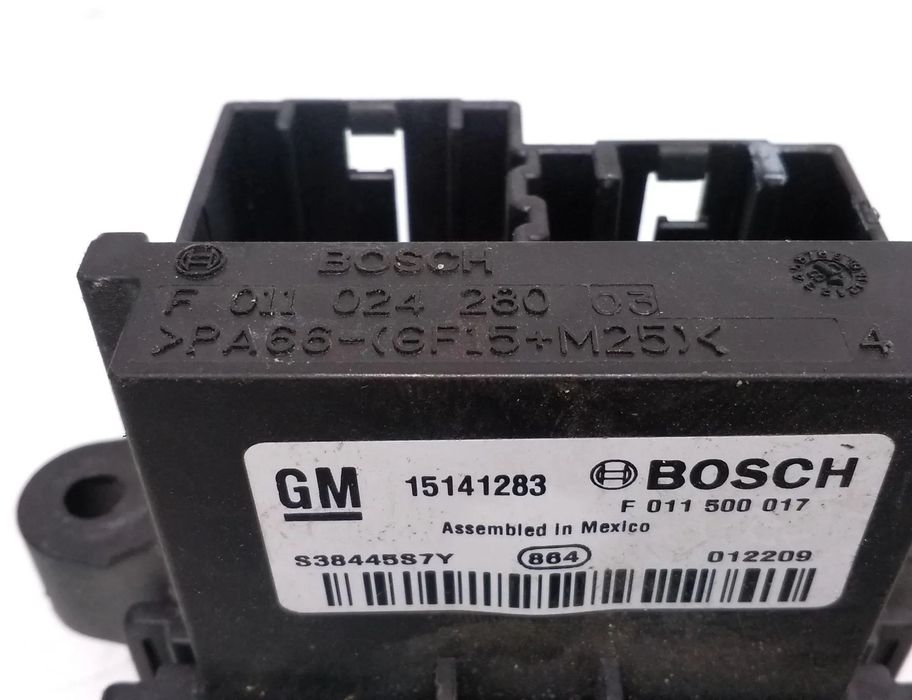 OPEL Insignia A (2008-2016) Blæser relæ 15141283 27720489