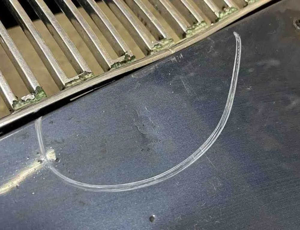 VOLVO V50 1 generation (2003-2012) Forreste kofanger 30657005 32652498