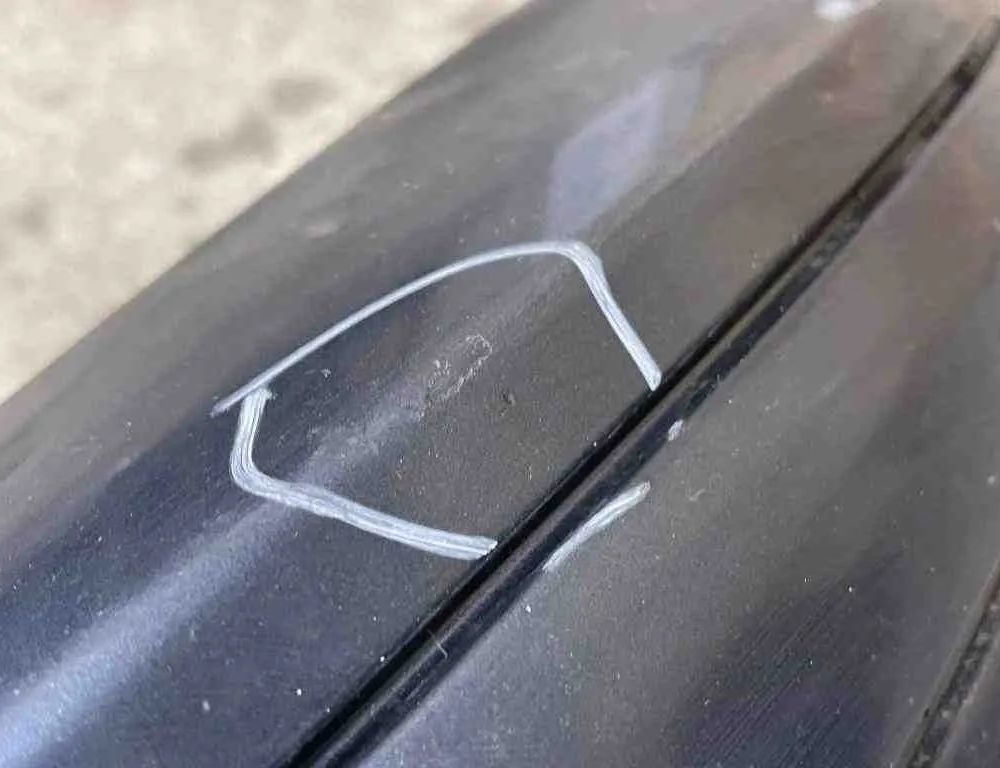 VOLVO V50 1 generation (2003-2012) Forreste kofanger 30657005 32652498