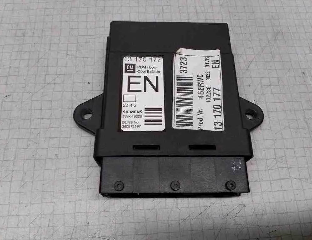 OPEL Vectra C (2002-2005) Højre bagdørs kontrolenhed 5WK46006,13170177 32513298