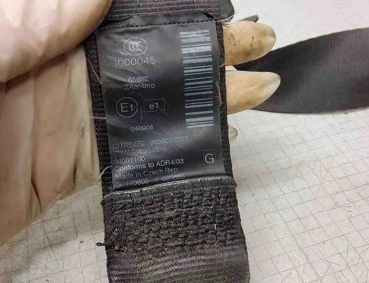 CITROËN C5 2 generation (2008-2017) Venstre forreste sikkerhedssele 96560563XX,33060518B,33049550,200249B9,33060319,00052287,34002533,E1040908 32560228