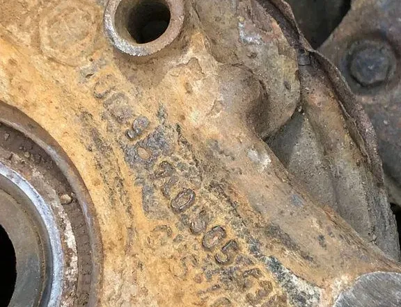 VOLKSWAGEN Touareg 1 generation (2002-2010) Højre baghjulsnav 7L0505436B 33316353