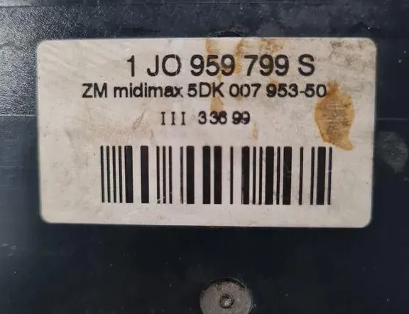 SEAT Toledo 2 generation (1999-2006) Komfort kontrolenhed 1J0959799S 33304348