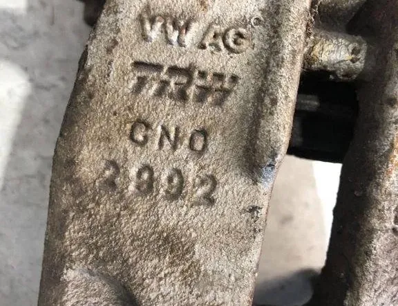 VOLKSWAGEN Passat B7 (2010-2015) Bremsekaliber venstre bag 5079H 31949504