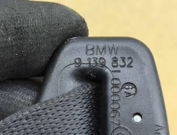 BMW 1 Series E81/E82/E87/E88 (2004-2013) Bagerste venstre sikkerhedssele 9139832 33157517